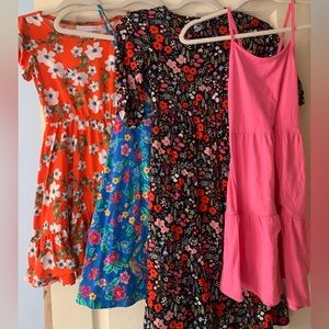Lot of 4 girls dresses